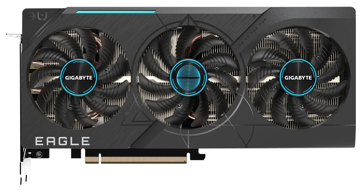 GIGABYTE GIGABYTE GV-N407SEAGLE OC-12GD GeForce RTX 4070 SUPER 12GB graphics card — product photo