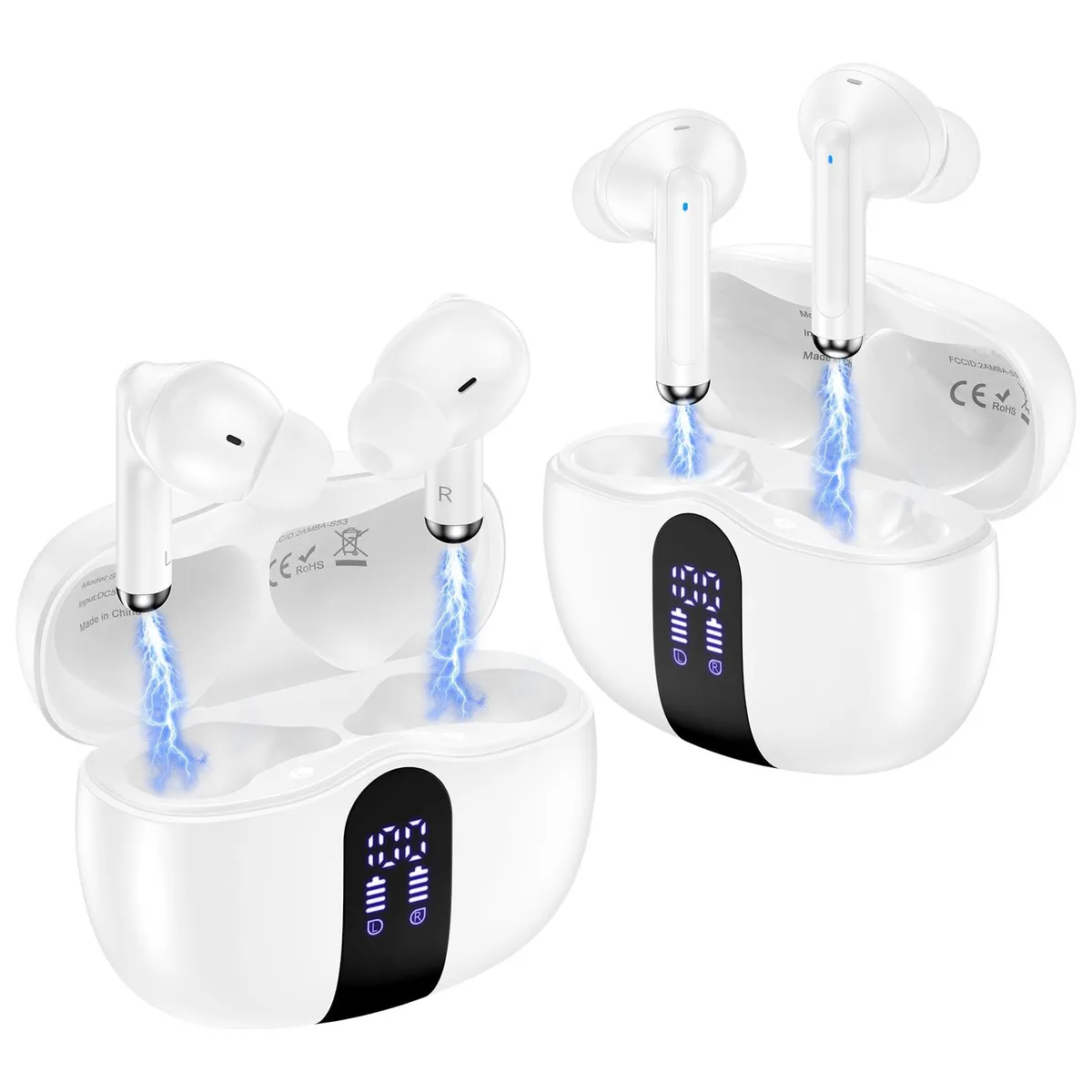  SuperTooth S42-2 Bluetooth Earbuds Black 50h — product photo