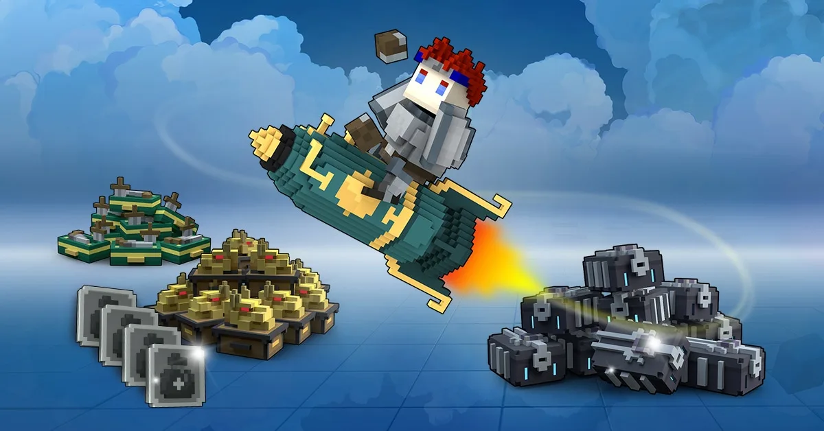 Digital game code card for Trove Jump Starter Pack on PC