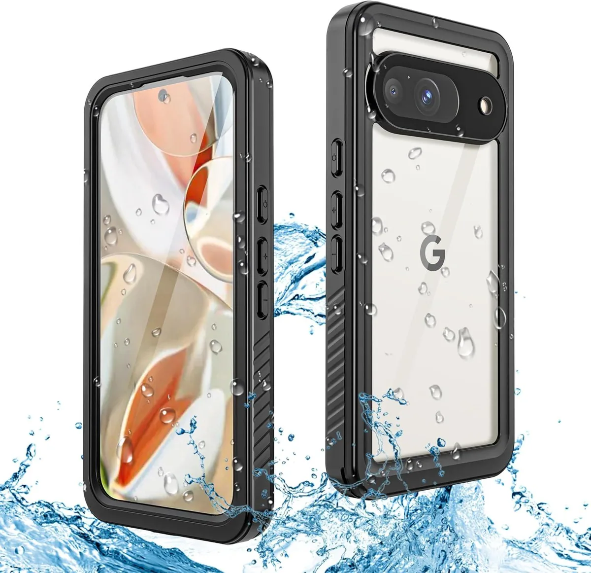 BONAEVER BONAEVER Google Pixel 9 6.3" 2024 Waterproof IP68 Case Black — product photo