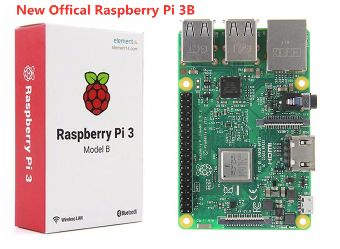 Bazarc Bazarc Raspberry Pi 3 Model B BCM2837B0 1.2GHz 1GB 40 GPIO — product photo