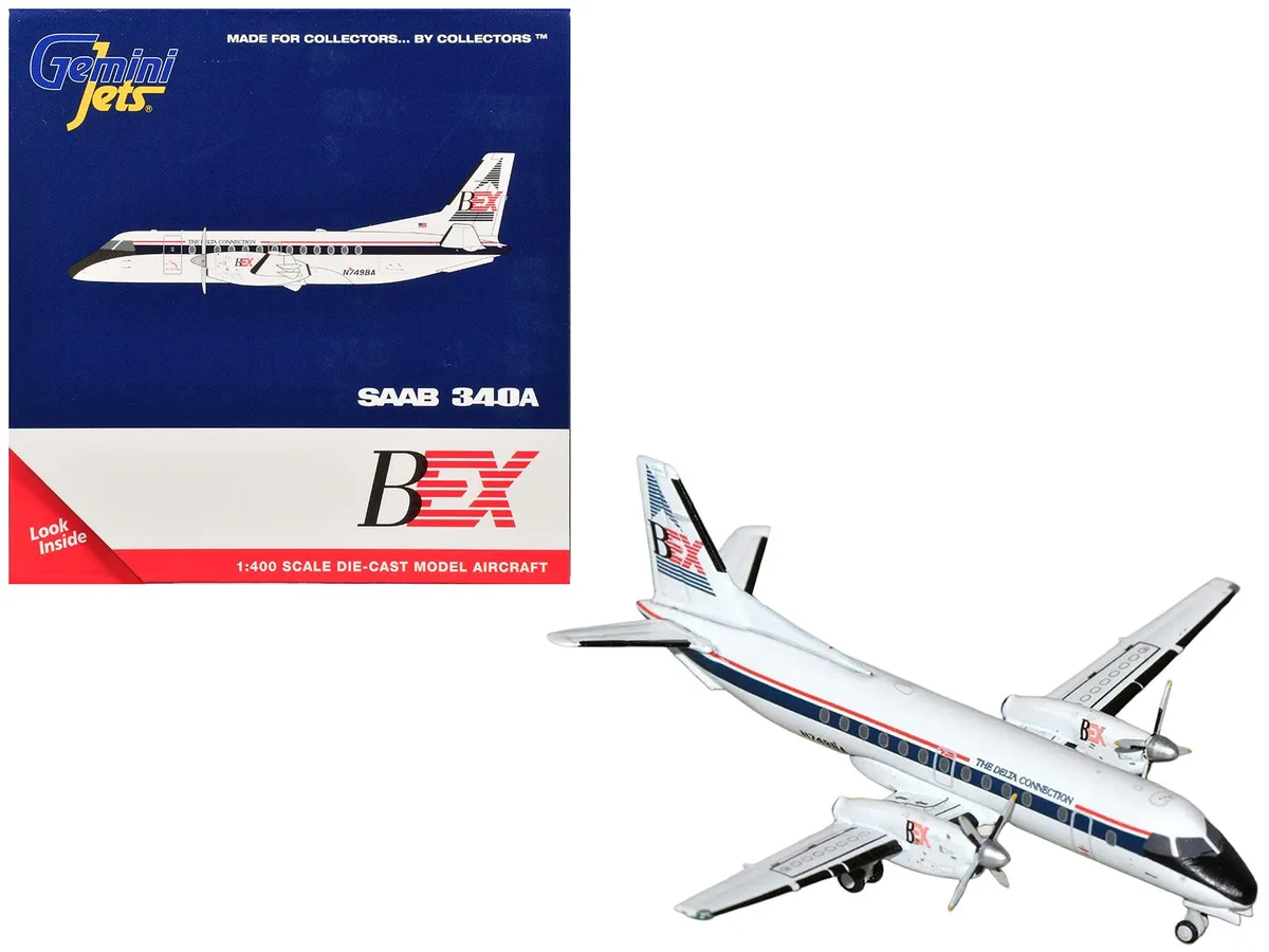 GeminiJets GeminiJets Saab 340A Business Express Airlines N749BA 1/400 Diecast — product photo