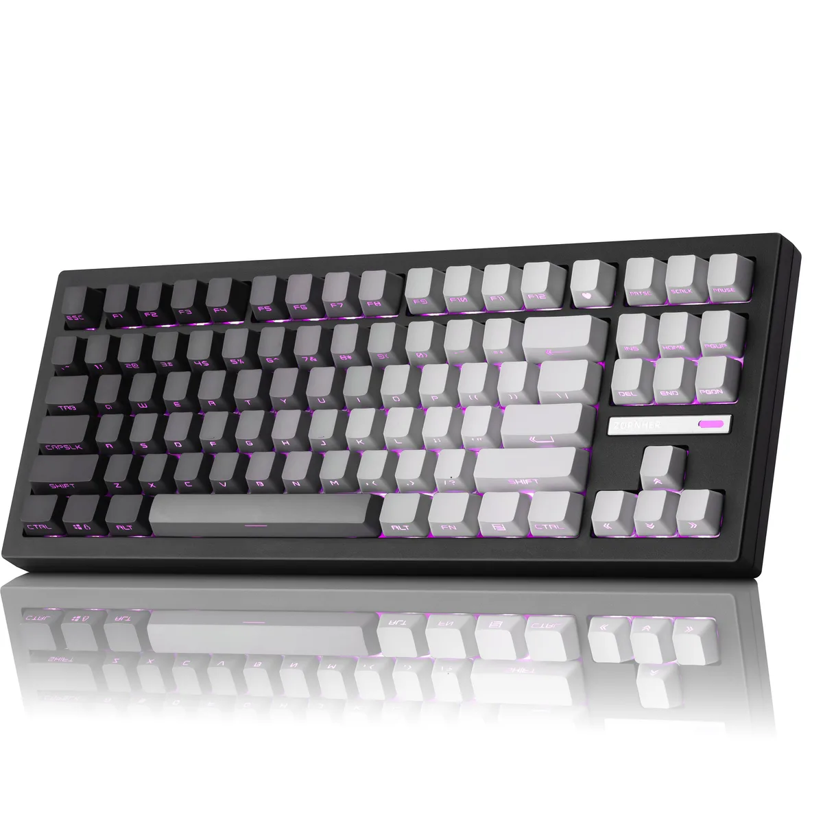 ZORNHER ZORNHER ZH870 Shadowy 80% Mechanical Gaming Keyboard — product photo