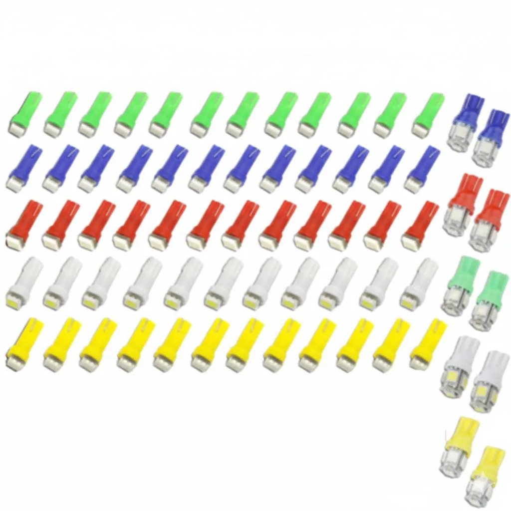 The Perfect Part The Perfect Part 70PCS T5 T10 5050-SMD LED Dash Bulbs automotive specialty lighting — product photo