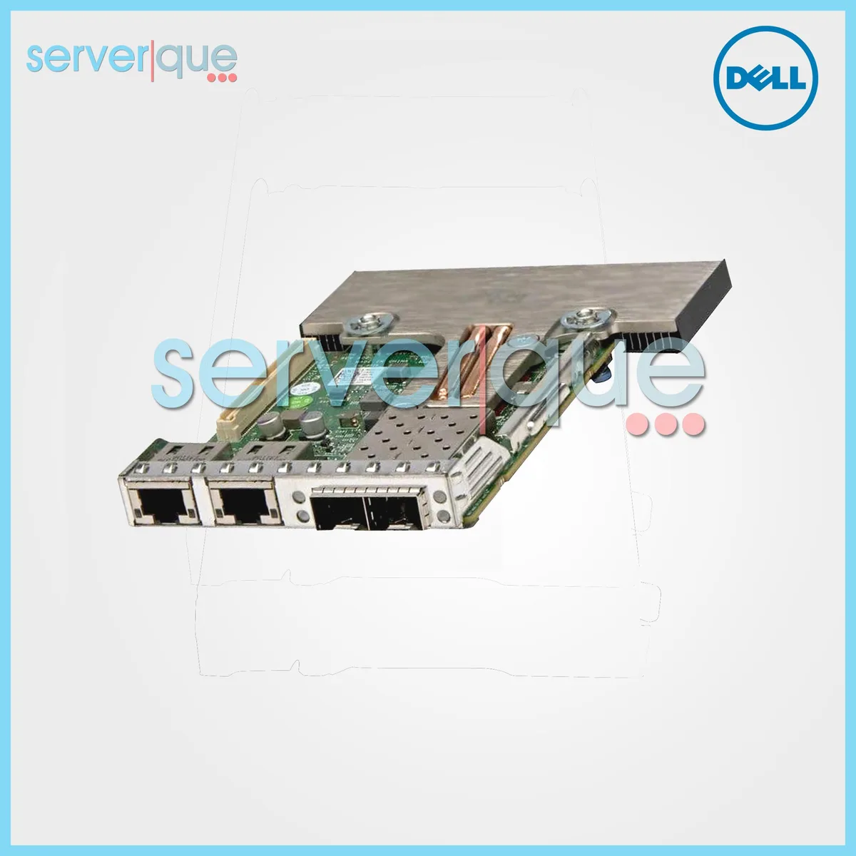 DELL DELL Broadcom 57142 2x10GBe SFP+ 2x1GBe RJ45 Network Daughter Card — product photo