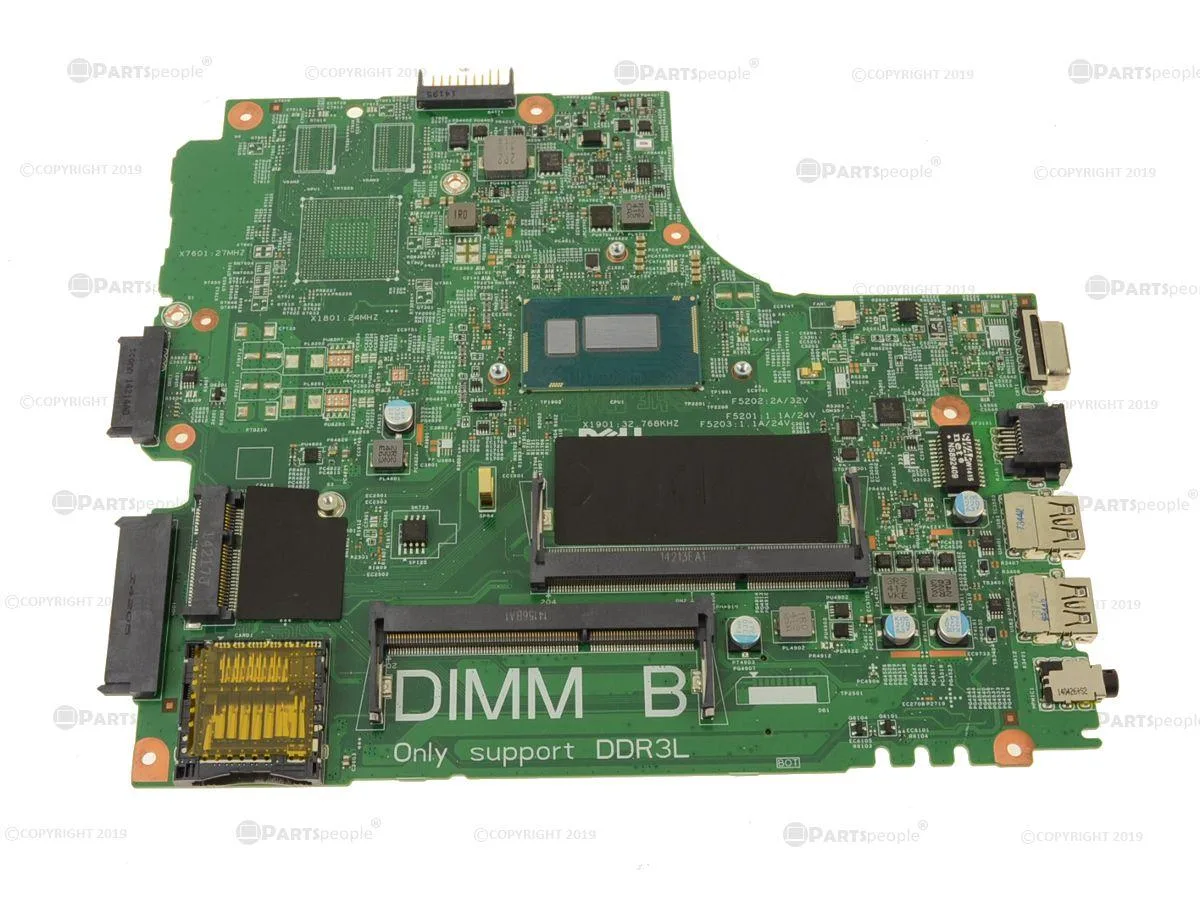 DELL DELL Latitude 3440 Intel Motherboard i5-4310 2.0GHz 0TV23 — product photo