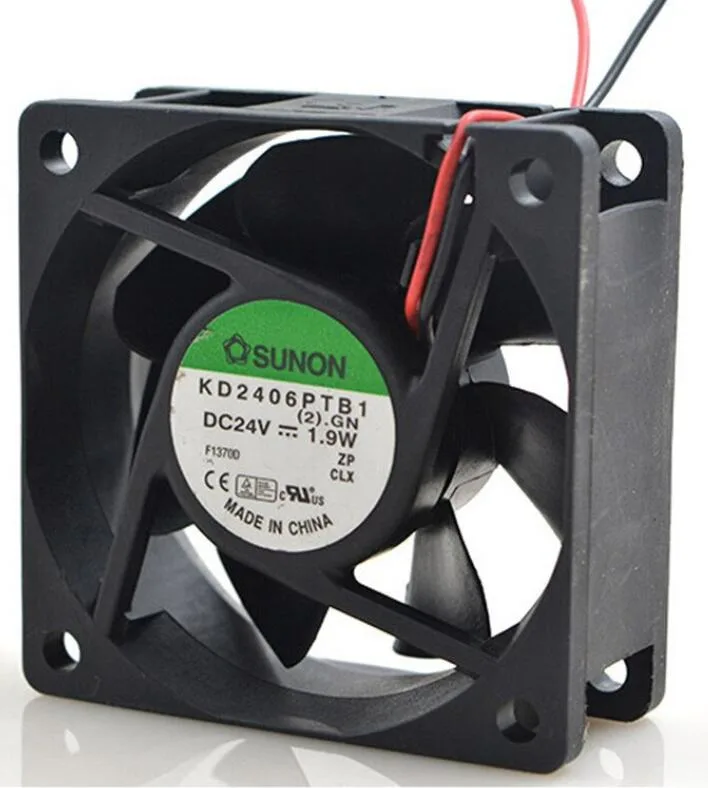 Zyvpee Zyvpee KD2406PTB1 6025 DC 24V 1.9W 4000RPM case fan — product photo
