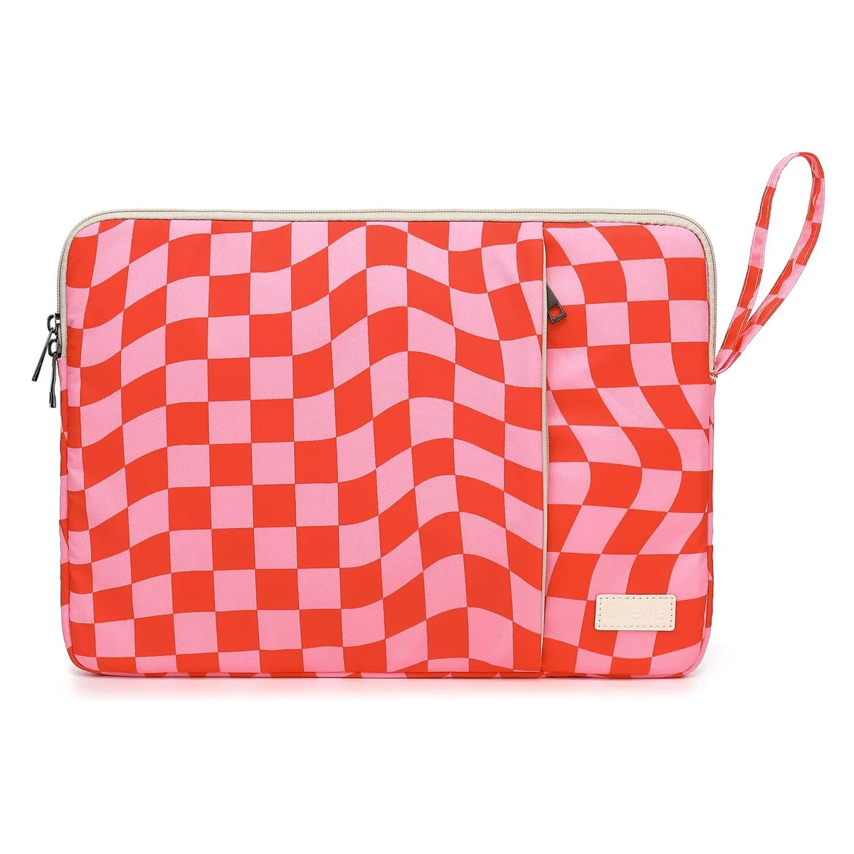  EZrelia Laptop Sleeve 14 inch Y8-Pink Checker 0.159 kg — product photo