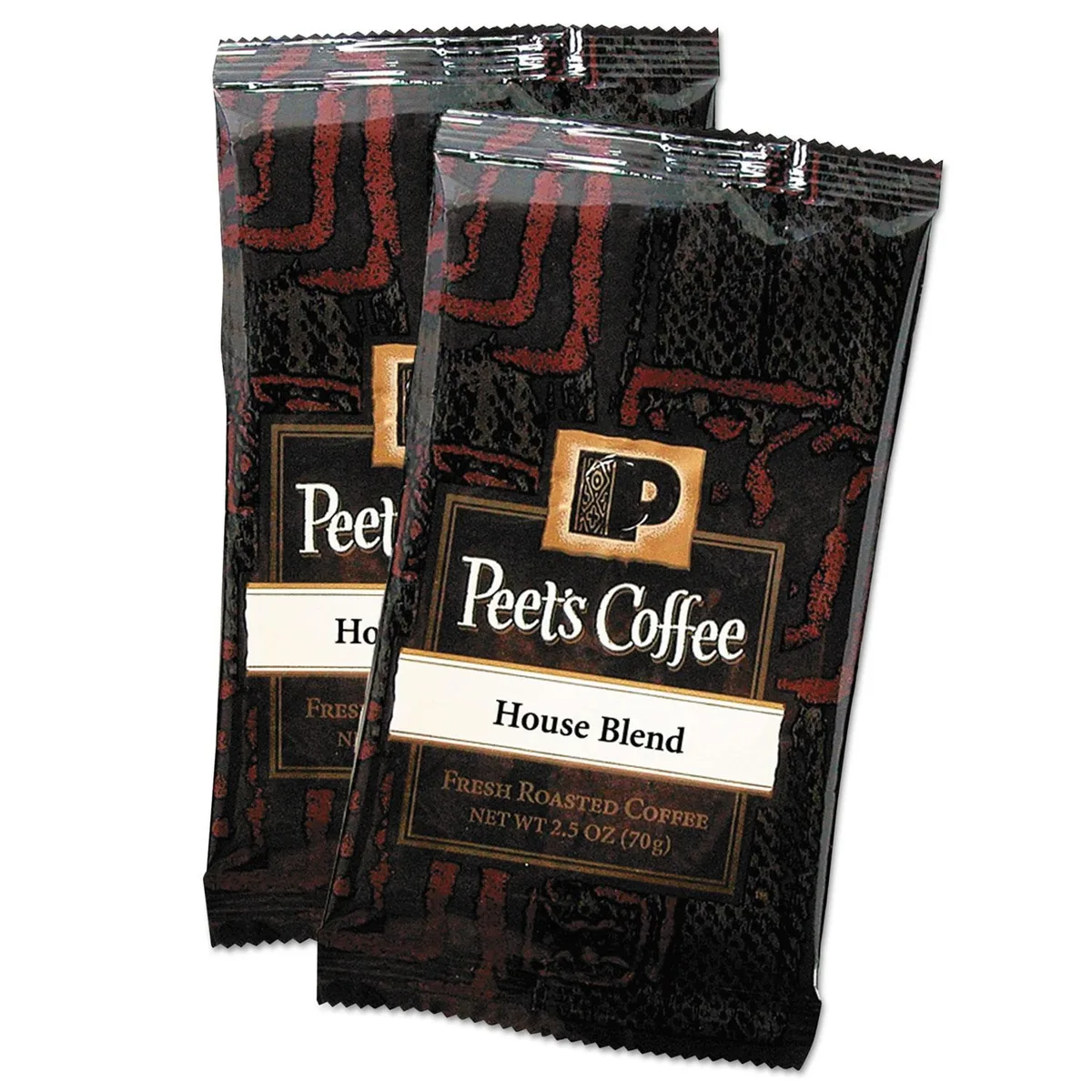  Peet's Coffee House Blend Portion Packs 2.5 oz 18/Box 504915 — product photo