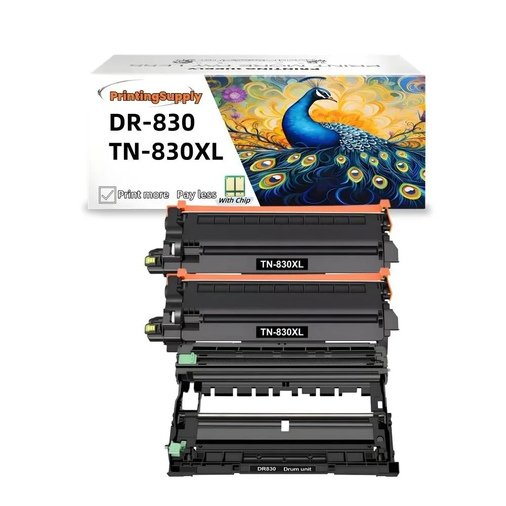 Aster Graphics Inc Aster Graphics Inc TN-830XL 3000/15000 page toner cartridge and drum unit — product photo