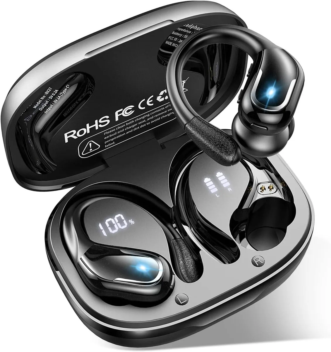 AUTYUE AUTYUE BX27 Earbuds Bluetooth 5.3 60H IP7 — product photo