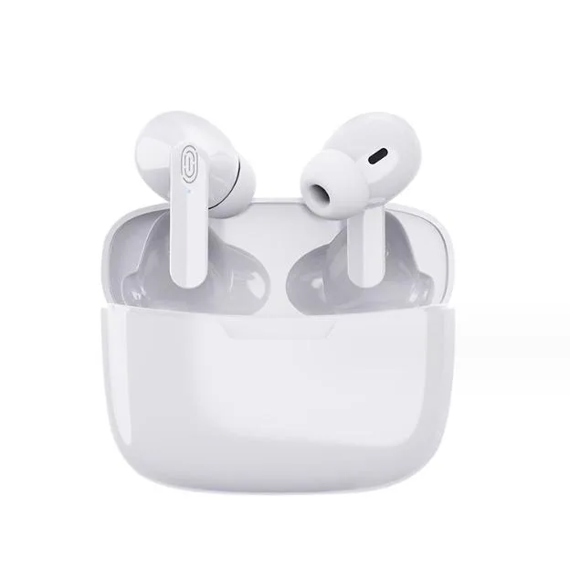 Aomoproing Aomoproing TWS Bluetooth 5.0 Earphones White 200mAh Case — product photo