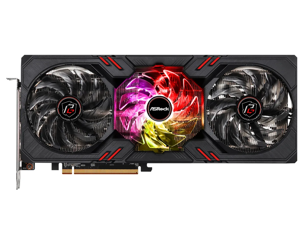 ASRock ASRock Phantom Gaming RX7600 PG 8GO graphics card — product photo