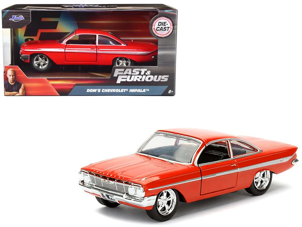 Jada Jada Dom's Chevrolet Impala Red 1:32 Diecast Vehicle — product photo