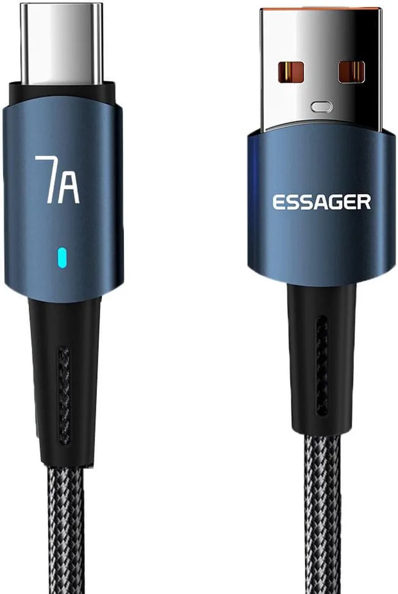 SMUGDESK SMUGDESK 7A USB A to USB C Cable 100W 3.3ft — product photo
