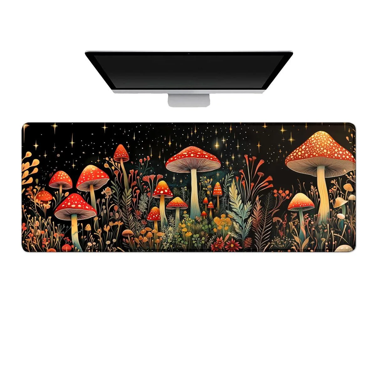  Keychron YS8030 Mouse Pad 31.5 x 11.8 inch Mushroom — product photo