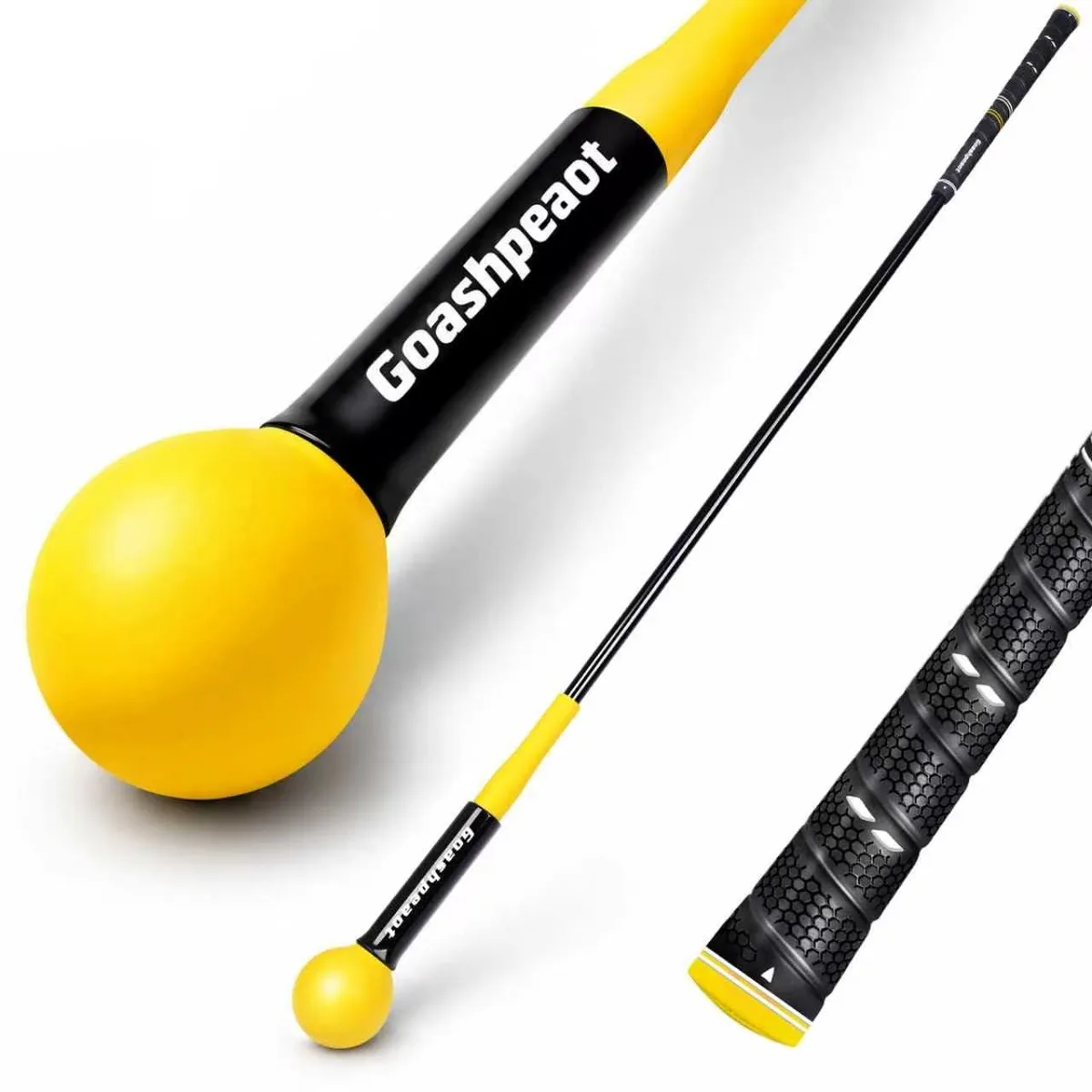 Goashpeaot Golf Training Aid Yellow 48' — product photo