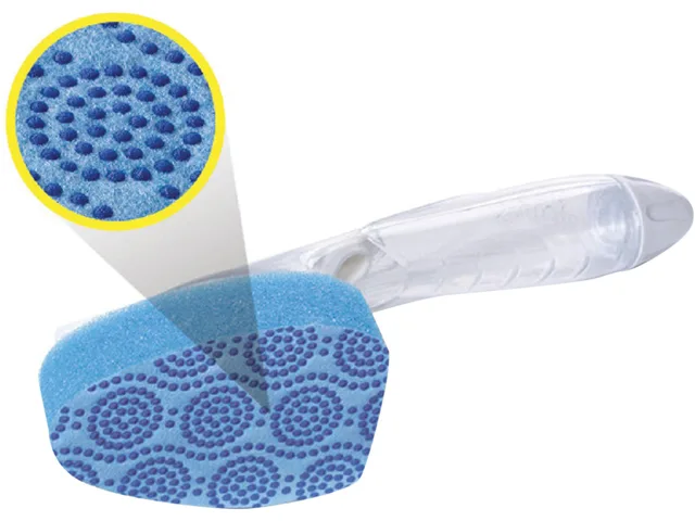 3M 3M 48727CT Scotch-Brite Scrub Dots Dishwand Refill 14 Pack Blue Cleaning — product photo