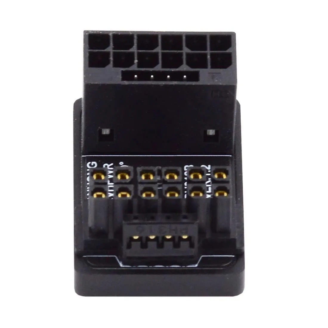 Vszerda Vszerda ATX 3.0 PCIe 5.0 12VHPWR 16-Pin 360° UP Angled Adapter — product photo