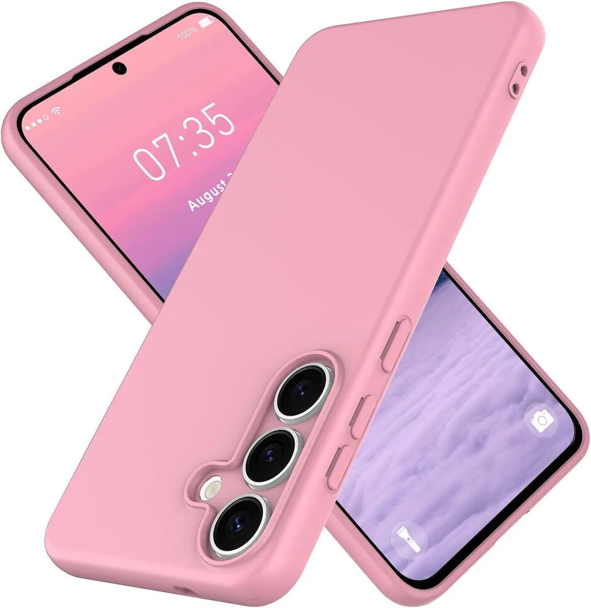 Transcend Transcend Silicone Case for Galaxy S25 FE Pink — product photo