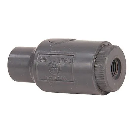 HAYWARD POOL PRODUCTS INC HAYWARD POOL PRODUCTS INC TC10037T 3/8" FNPT PVC Check Valve trap — product photo