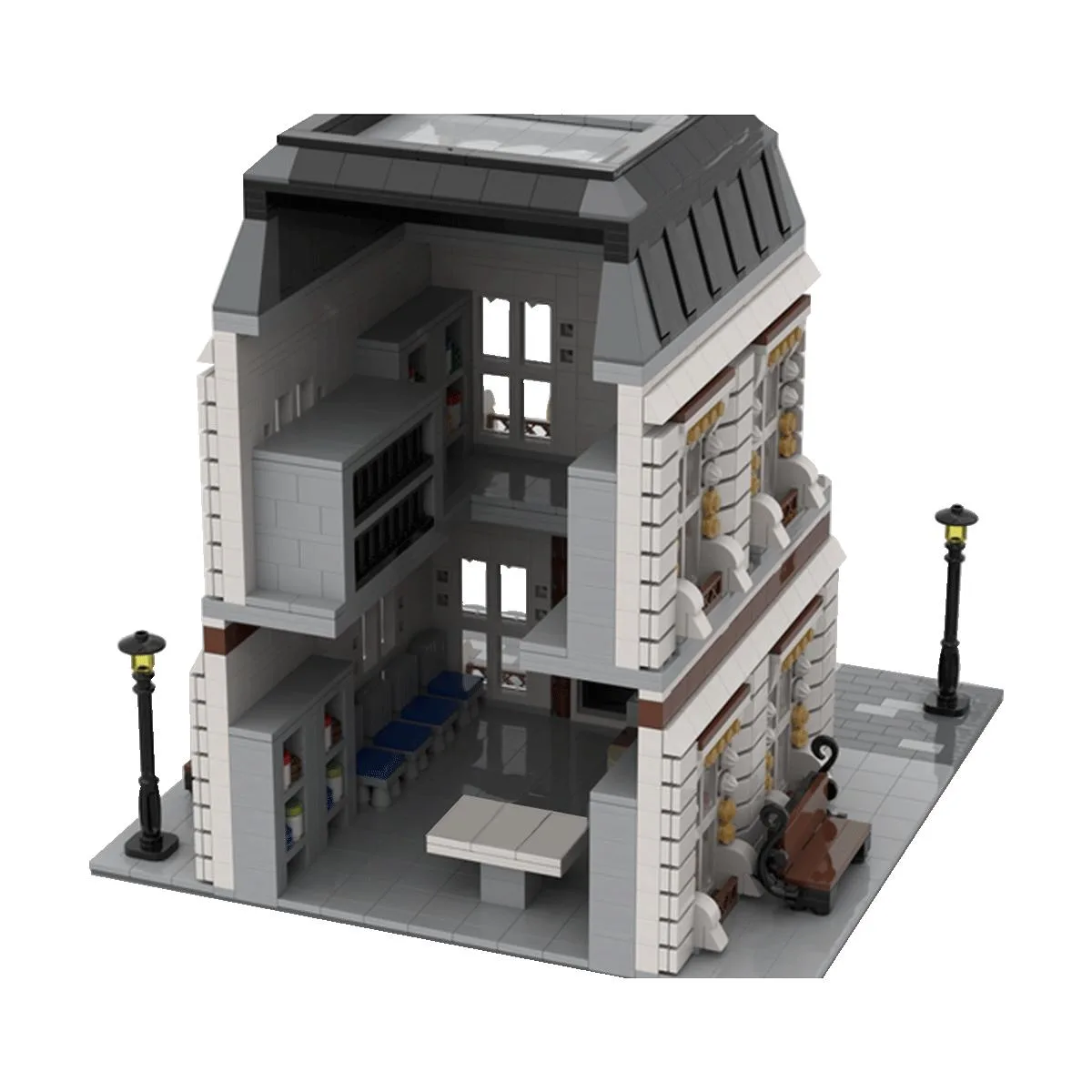 ZITIANYOUBUILD ZITIANYOUBUILD C4616 Animal Hospital Building Set 2531 Parts — product photo