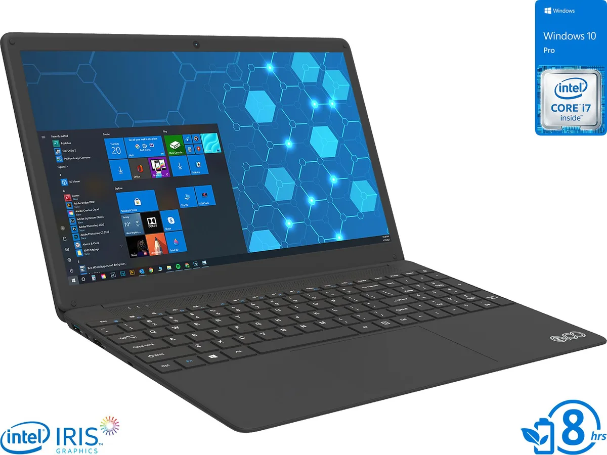 EVOO EVOO Ultra Thin laptop i7-6660U 8GB 512GB 15.6" FHD — product photo