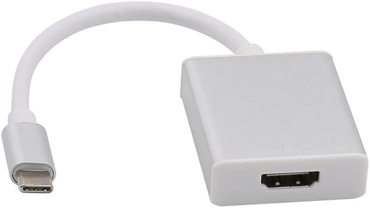 Vszerda Vszerda USB-C to HDMI 4K@30Hz adapter — Silver — product photo