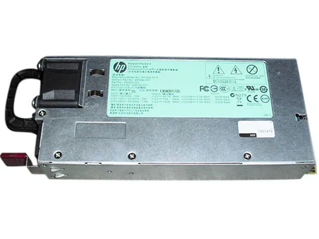 HP HP 498152-001 1200 W Power Supply for Proliant DL380 G7 / DL580 G7 — product photo