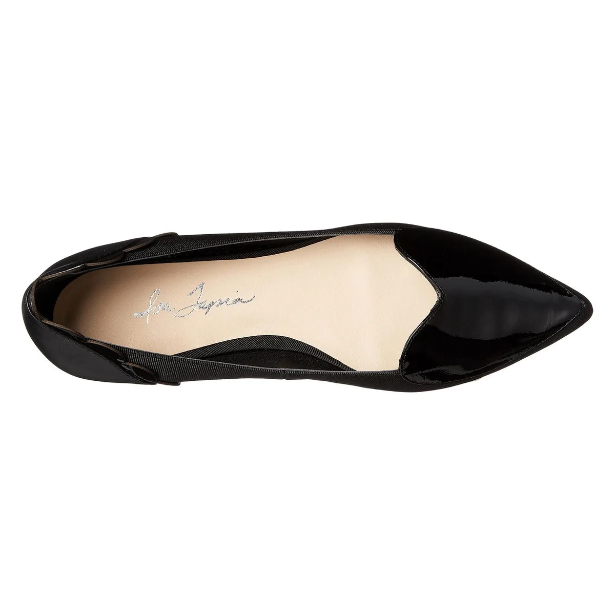 Isa Tapia Isa Tapia Clement Heart Pointed-Toe Slip-on Flats Black Size 35 — product photo