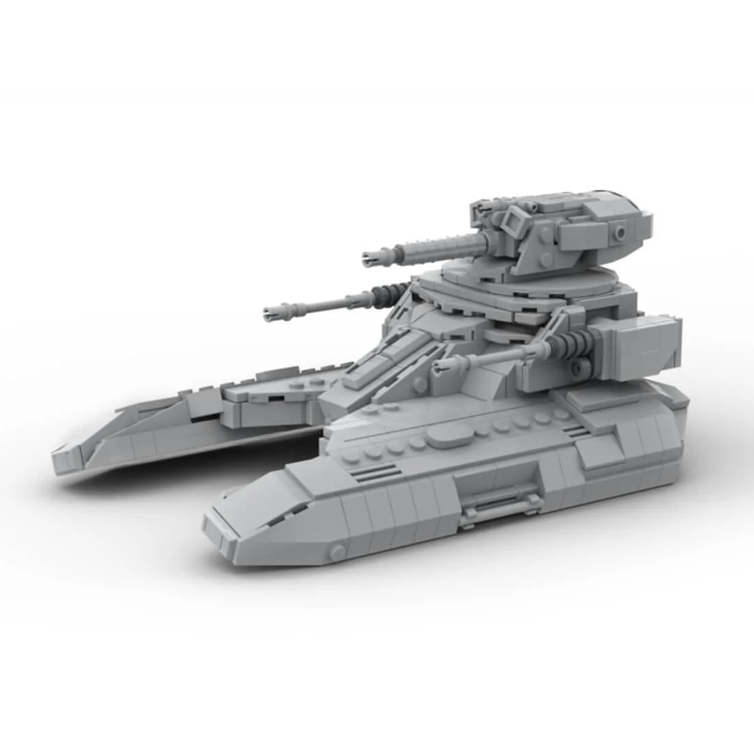 ZITIANYOUBUILD ZITIANYOUBUILD MOC-145232 Sci-fi Military Tank Building Blocks 567 Parts — product photo
