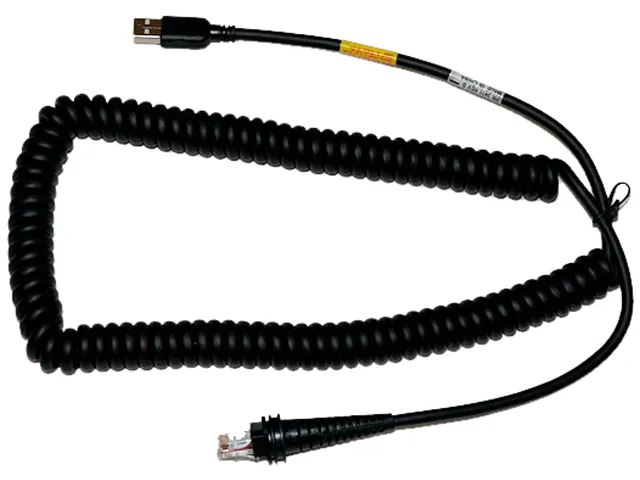 Honeywell Honeywell CBL-500-500-C00 USB coiled cable 5 m pos accessory — product photo