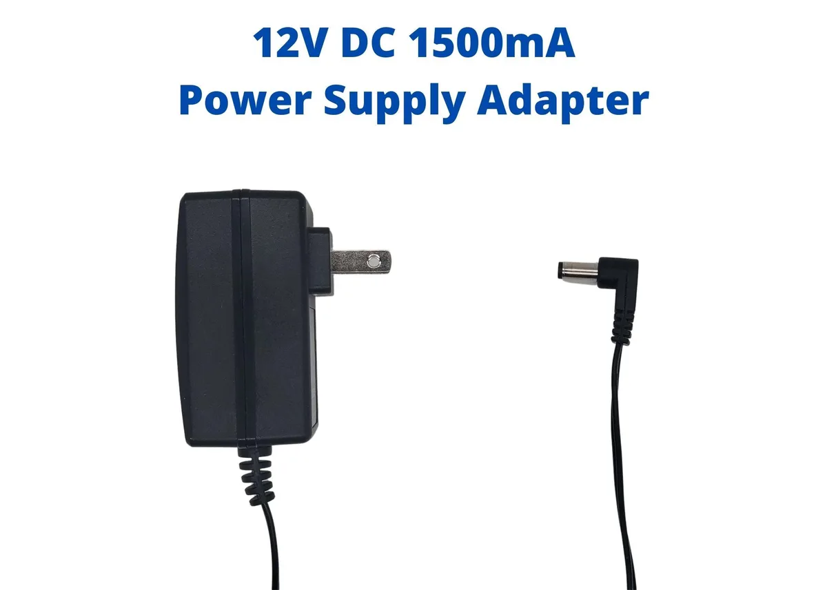 Evertech USA Evertech USA 12V 1.5A power adapter 2.1mm x 5.5mm plug 116in — product photo