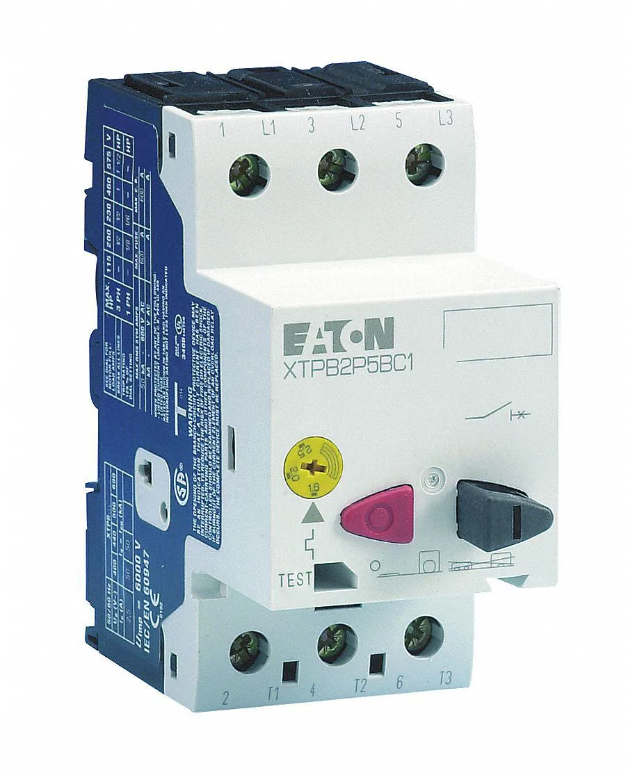 Eaton Eaton XTPB001BC1 Manual Motor Protector 1A Push Button Frame B — product photo