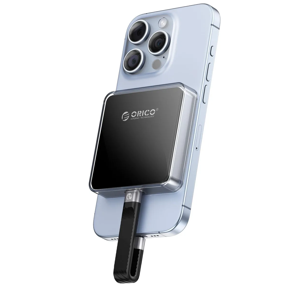 Orico Orico AP30 2230 NVMe Enclosure 10Gbps USB 3.2 Gen2 MagSafe iPhone 15/16 Pro Max — product photo