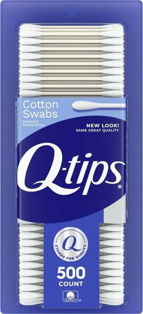  Q-tips Original Cotton Swabs 500 Count — product photo