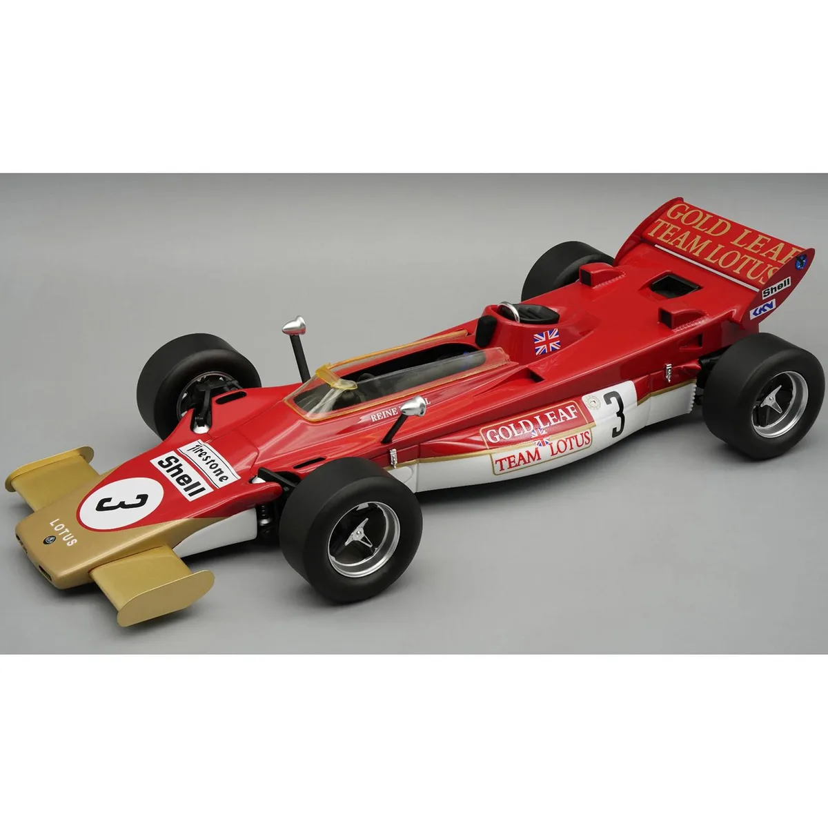 Tecnomodel Tecnomodel Lotus 56B #3 Reine Wisell 1971 British GP Mythos 1/18 60 pcs — product photo