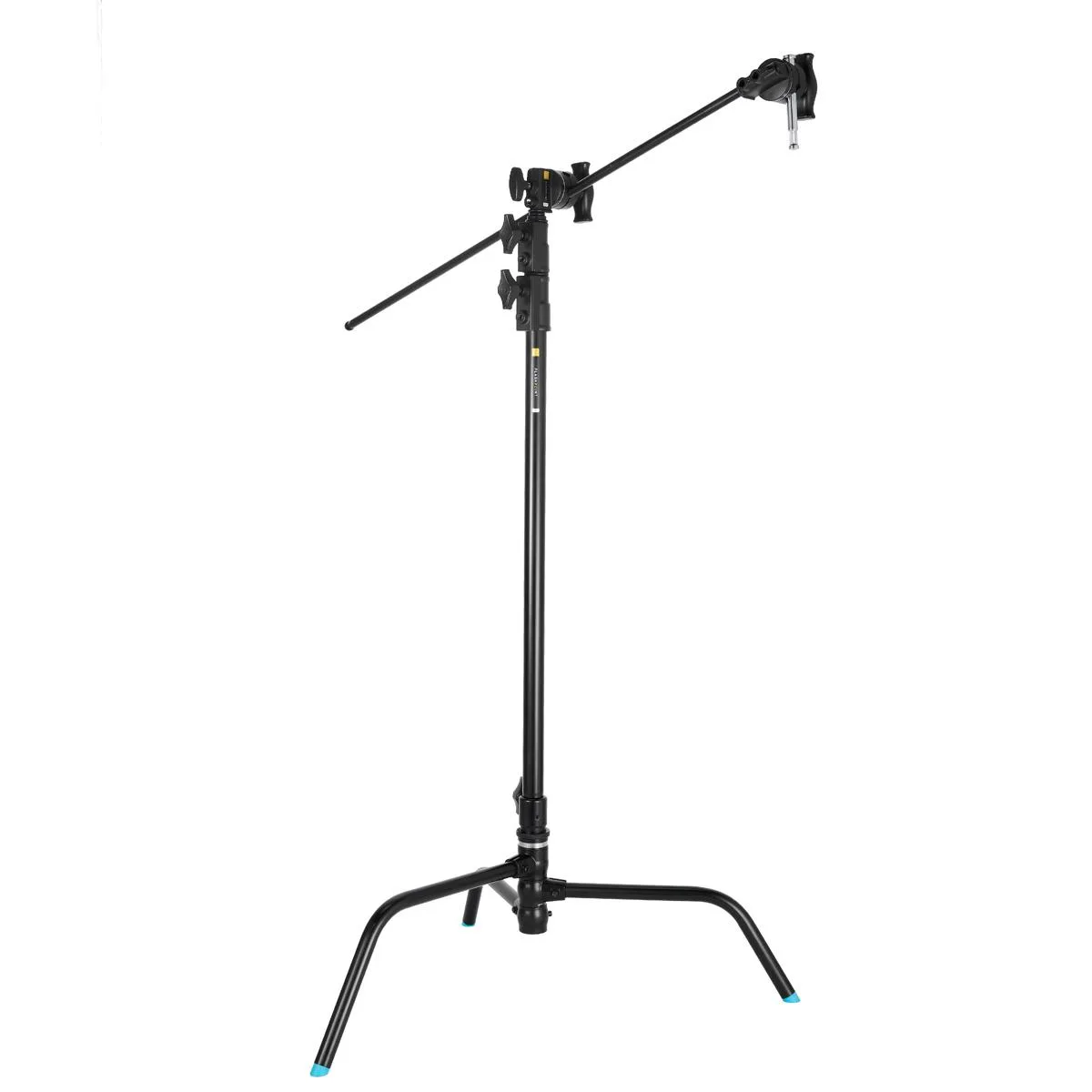 Flashpoint Brand Flashpoint Brand 40" Quick Release Turtle Base C-Stand Kit 2.5" Grip Head 40" Grip Arm Black — product photo
