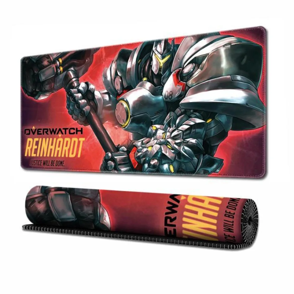 Alpha Fit Alpha Fit Overwatch #15 Mouse Pad 31.5" x 11.8" Red — product photo