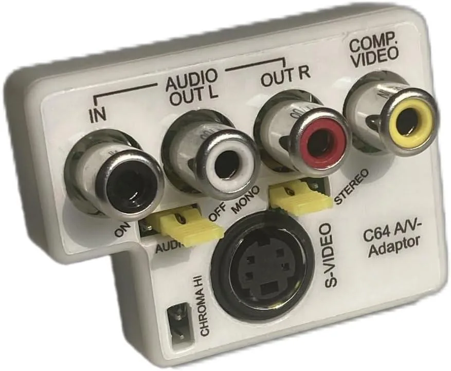 Boxwave Boxwave Commodore 64/128 AV Adaptor S-Video Composite 2ch Audio L/R — product photo