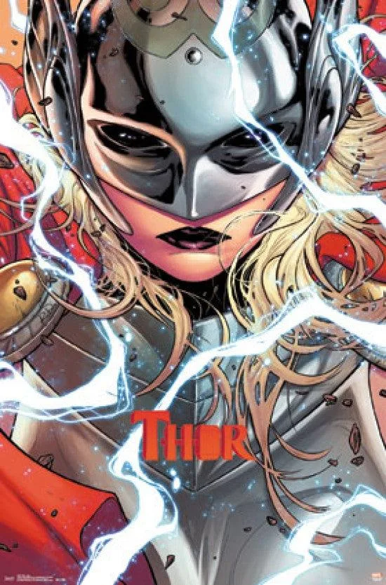 Thor Jane poster print on heavy stock paper 22 x 34 inches