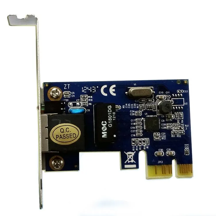 Roby Technology Co., Limited Roby Technology Co., Limited 8139 PCIe LAN Card RJ45 Low Profile telephone accessory — product photo