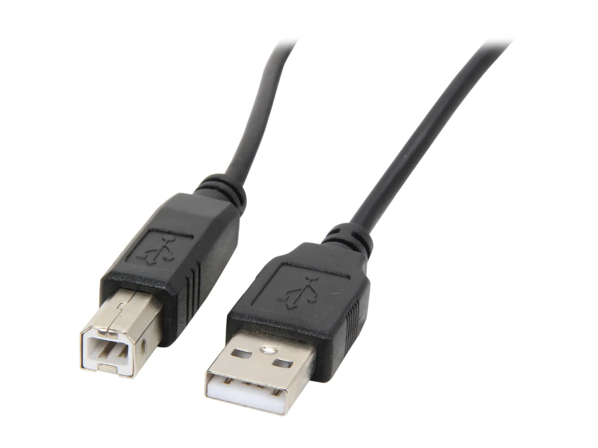Kaybles Kaybles USB-AB-BK-10FT USB 2.0 A Male to B Male cable 10 ft — product photo