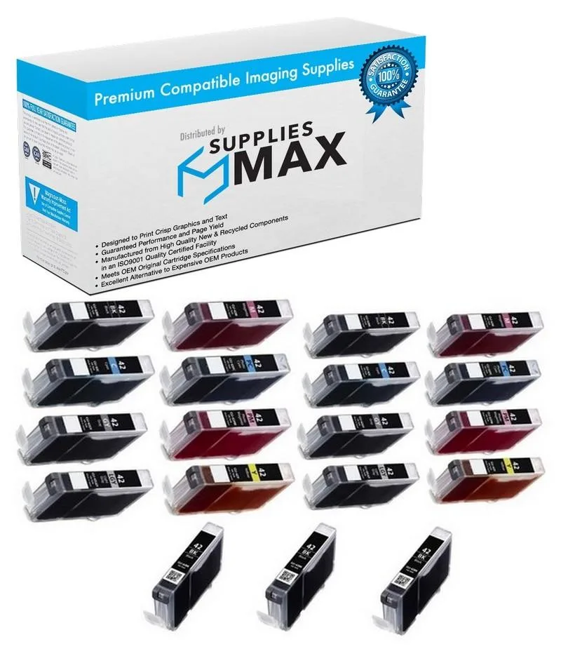SuppliesMax SuppliesMax CLI-42 Inkjet Combo Pack 8 Colour 11 Cartridge — product photo