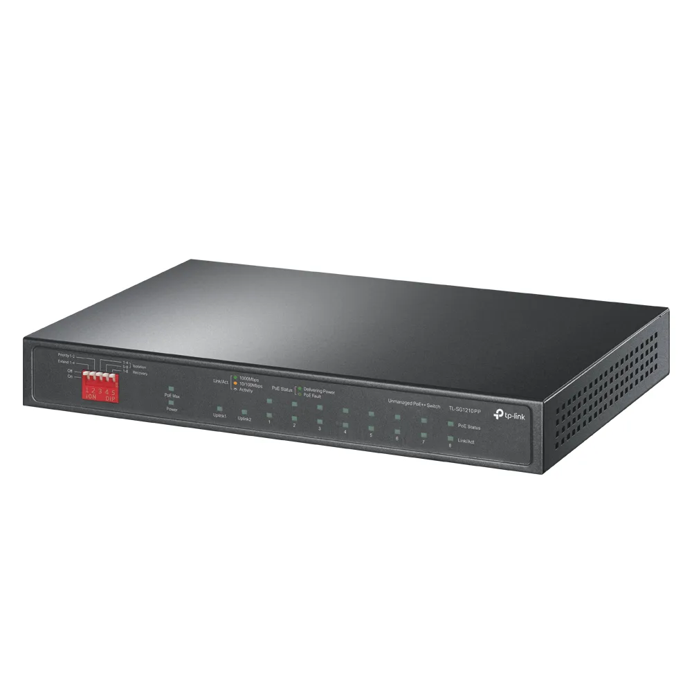 TP-Link TP-Link TL-SG1210PP 10-port Gigabit PoE network switch — product photo