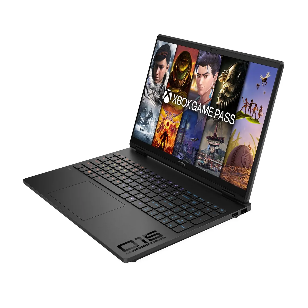 HP HP HyperX OMEN 15.3" WQXGA 180Hz gaming laptop, Ryzen 9 8940HX, RTX 5070, 16GB, 1TB SSD, Black — product photo