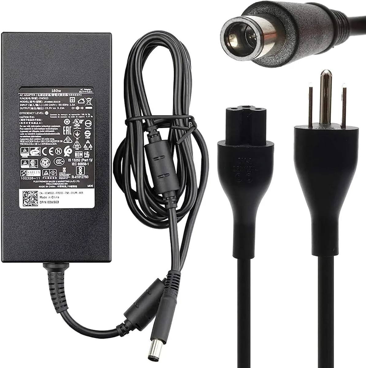 FLEANE FLEANE 180W laptop charger 7.4 mm x 5.0 mm center pin — product photo