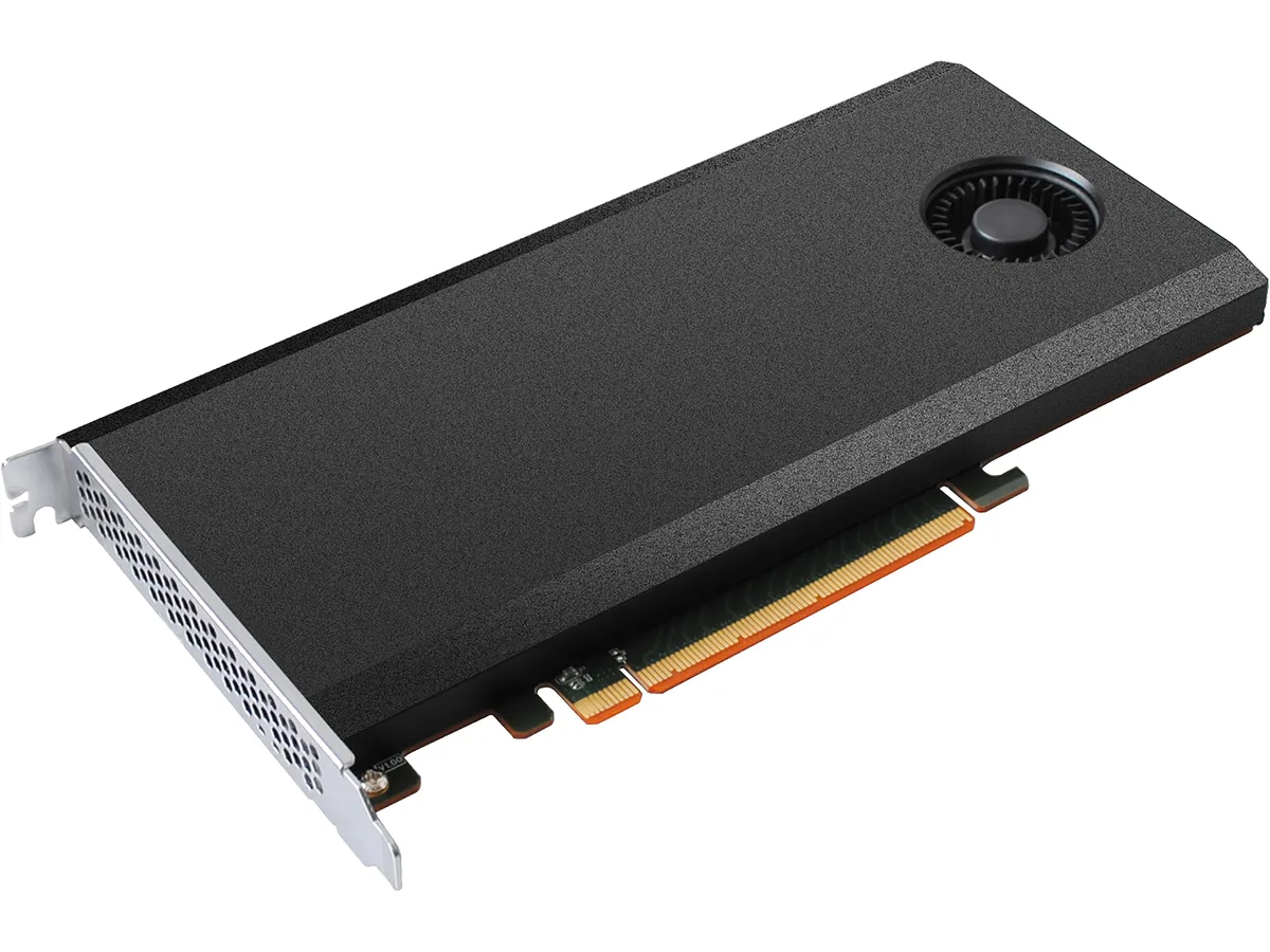HighPoint Technologies, Inc. HighPoint Technologies, Inc. SSD7101A-1 RAID controller PCIe 3.0 x16 4 x 32 Gbps M.2 ports — product photo