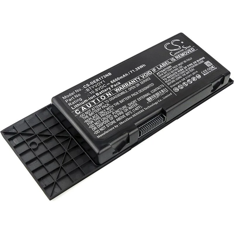 Cameron &amp; Co Cameron &amp; Co laptop battery DS-CS-DER173NB 10.8V 6600mAh 71.28Wh black — product photo