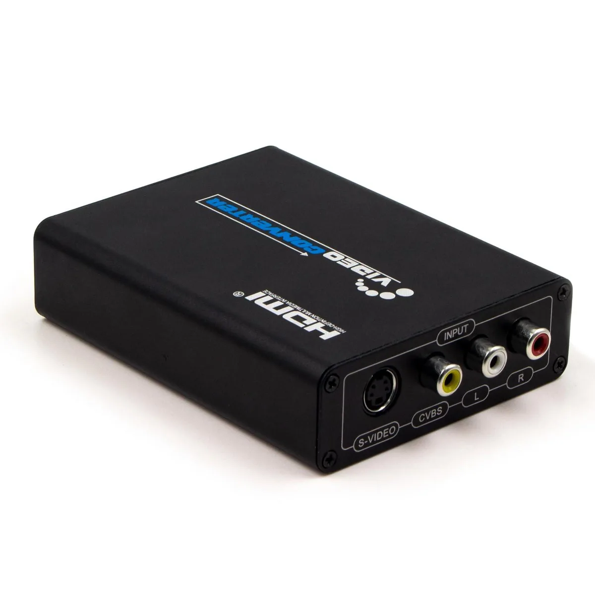 Vszerda Vszerda 3RCA Composite S-Video to HDMI Converter 4:3 16:9 Switch 480P 576P 720P 1080P 3.5mm Audio — product photo